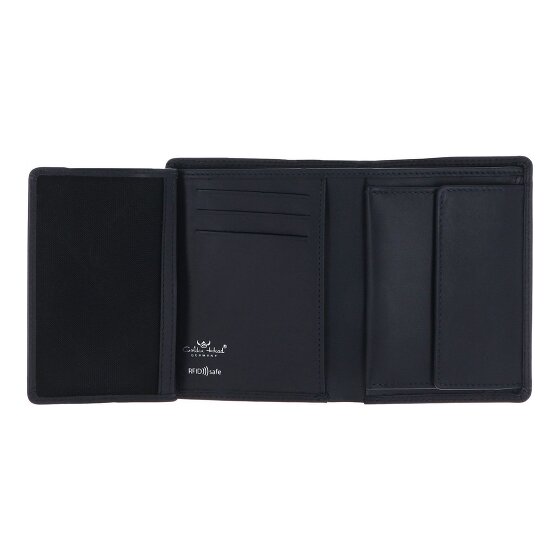 Golden Head Polo Porte-monnaie Protection RFID Cuir véritable 9 cm