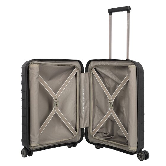 Travelite Mooby 4 roulettes Trolley de cabine 55 cm Compartiment pour ordinateur portable