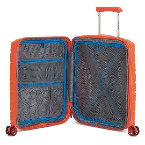 Roncato B-Flying Move 4 roulettes Trolley de cabine 55 cm avec soufflet d'extension