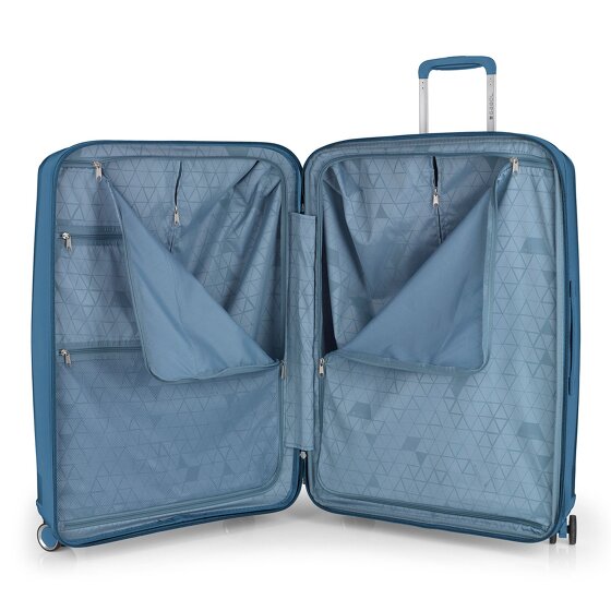 Gabol Queens 4 roulettes Trolley L 75 cm avec soufflet d'extension