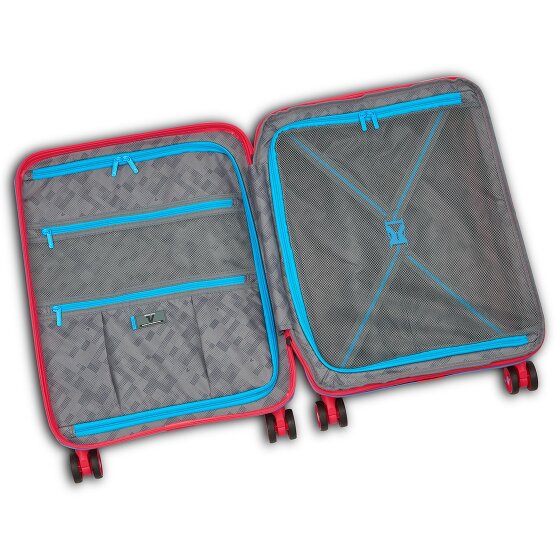 Roncato B-Flying Move 4 roulettes Trolley de cabine 55 cm avec soufflet d'extension