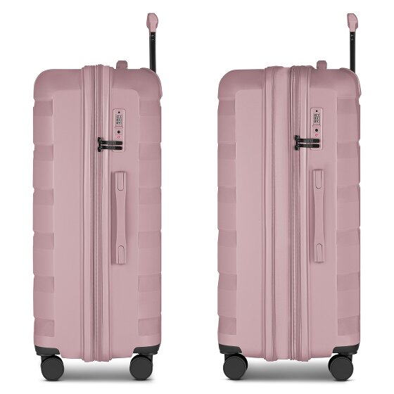 d&n South Dakota 4 roulettes Trolley L 76 cm avec soufflet d'extension