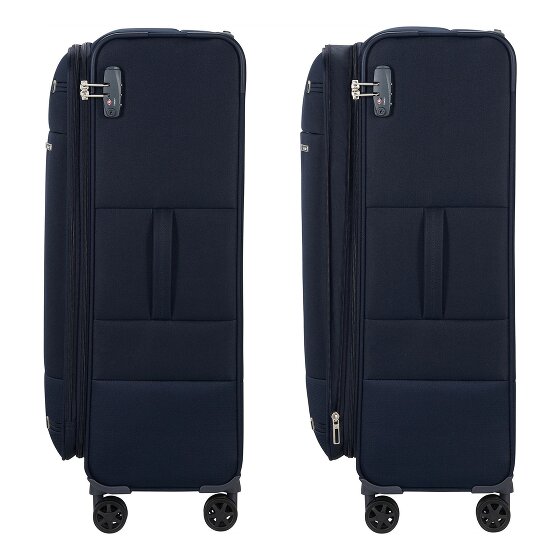 Samsonite Base Boost 4 roues Valise cabine 78 cm '"avec soufflet d''extension"'