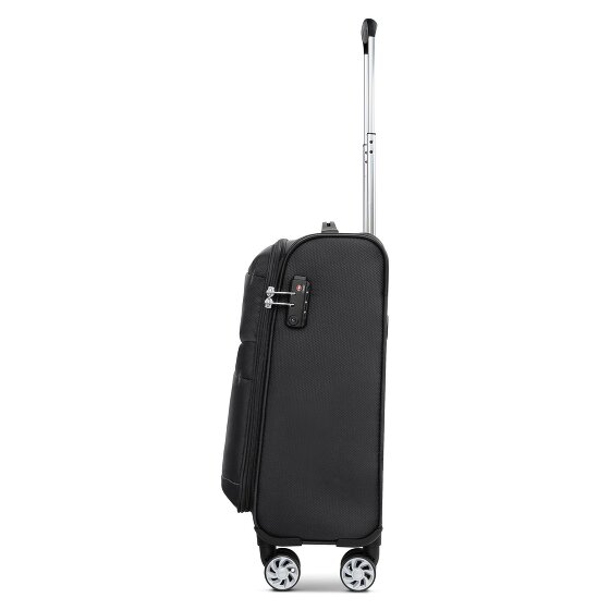 bugatti Go Light Soft 4 roulettes Trolley de cabine S 54 cm