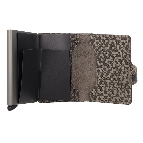 Secrid Miniwallet Étui pour cartes de crédit Protection RFID Cuir véritable 6.5 cm