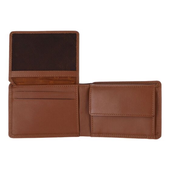 Golden Head Polo Porte-monnaie Protection RFID Cuir véritable 11 cm