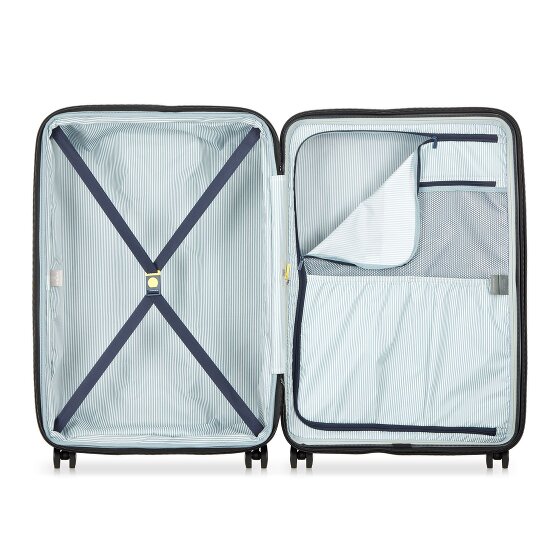 Delsey Paris Longitude 4 roulettes Trolley 76 cm avec soufflet d'extension