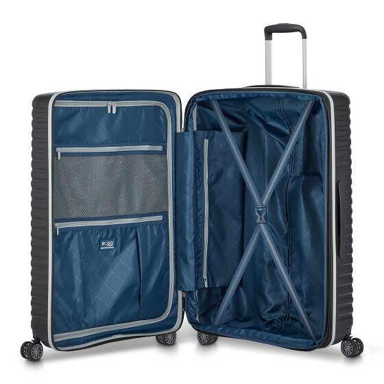 MODO by Roncato Vega 4 roulettes Trolley 78 cm avec soufflet d'extension