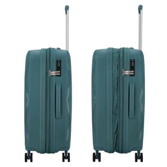 Gabol Infinity 4 roues Valise cabine 66 cm avec soufflet d'extension