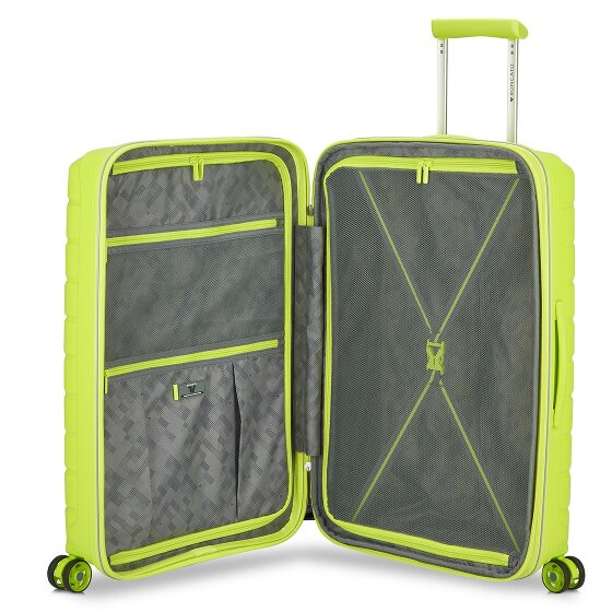 Roncato B-Flying 4 roues Set de valises 2 pièces avec soufflet d'extension