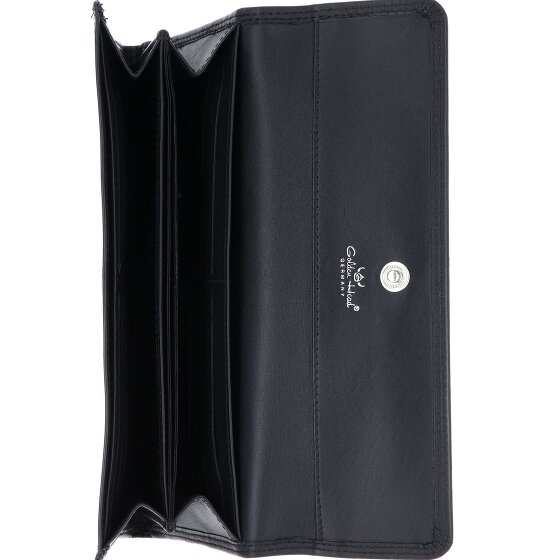 Golden Head Polo Porte-monnaie Protection RFID Cuir véritable 19.5 cm