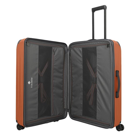 Travelite Dynamiic 4 roulettes Trolley L 76 cm avec soufflet d'extension