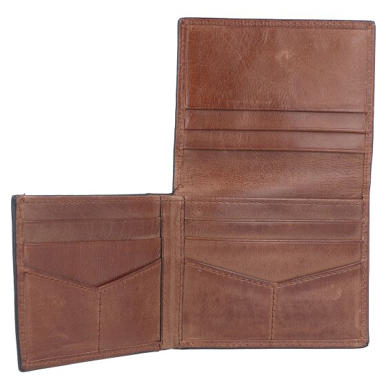 Fossil Derrick Porte-monnaie en cuir 10 cm