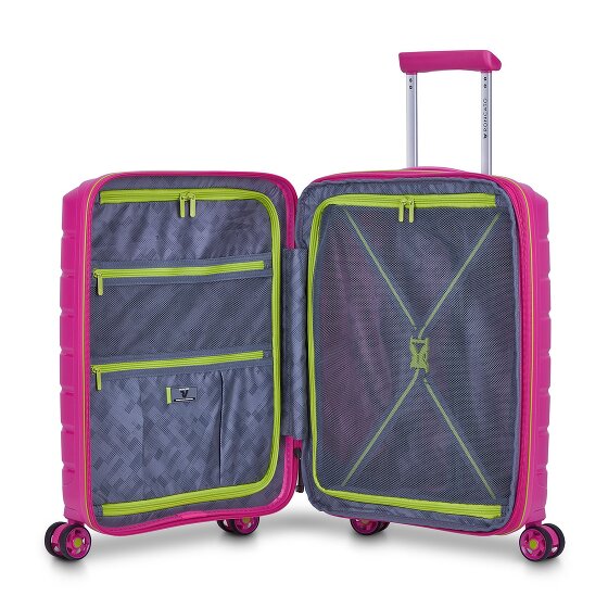 Roncato B-Flying Move 4 roues Valise cabine 55 cm avec soufflet d'extension