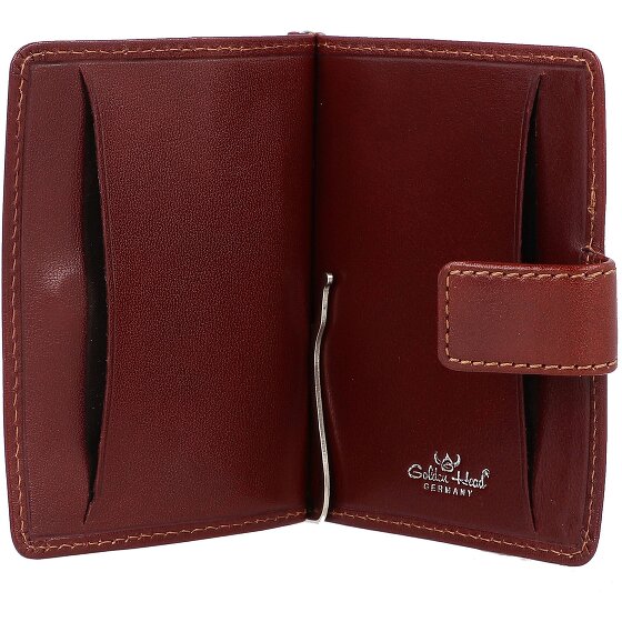 Golden Head Porte-cartes de crédit Colorado en cuir 8,5 cm avec pince à billets