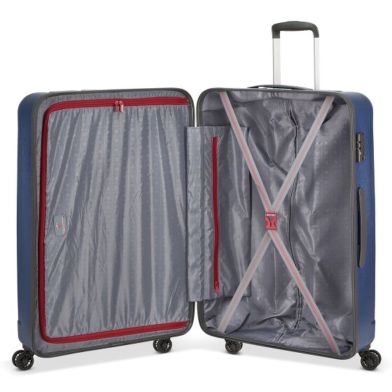 Roncato Kinetic 2.0 4 roulettes Set de valises 3 pièces avec soufflet d'extension