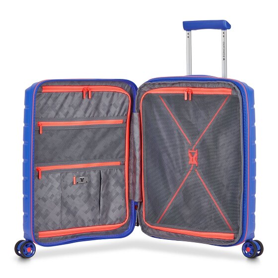 Roncato B-Flying Move 4 roulettes Trolley de cabine 55 cm avec soufflet d'extension