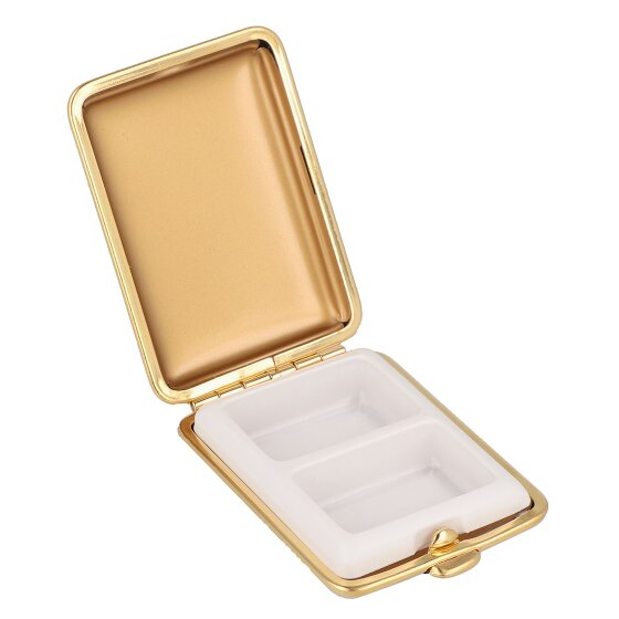 Braun Büffel Verona Boîte à pilules en cuir 6 cm