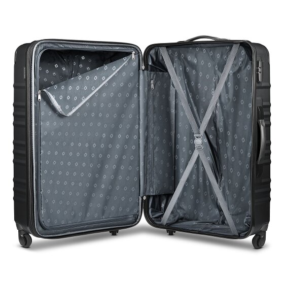 Wenger Amplar Evo 4 roues Valise cabine L 75 cm avec soufflet d'extension