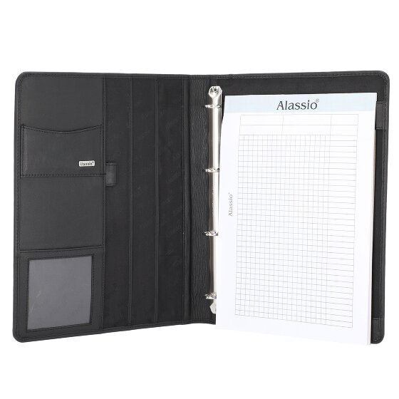 Alassio Cremona II Porte-bloc en cuir 32 cm