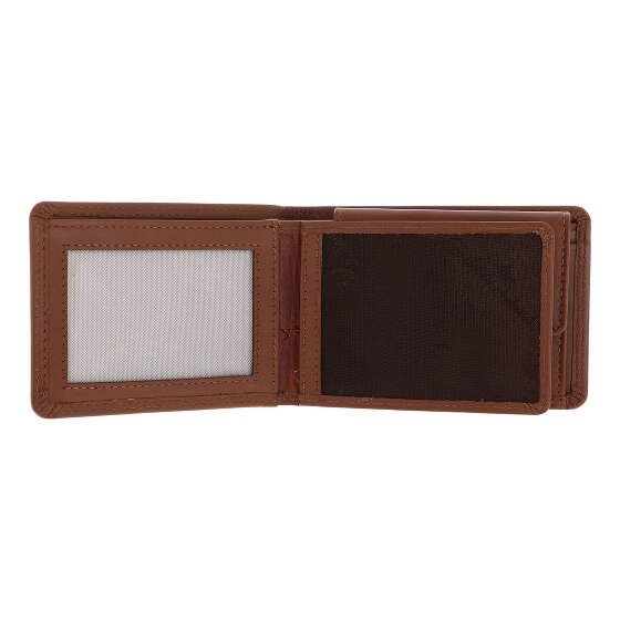 Golden Head Polo Porte-monnaie Protection RFID Cuir véritable 10 cm