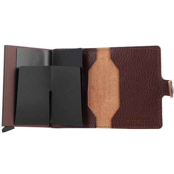 Secrid Miniwallet Vegetable Porte-cartes de crédit RFID en cuir 6,5 cm