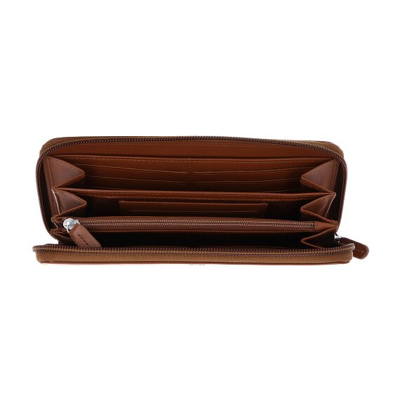 Golden Head Polo Porte-monnaie Protection RFID Cuir véritable 20 cm