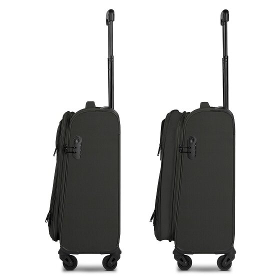 Smartbox Edition 04 4 roulettes Trolley de cabine 55 cm avec soufflet d'extension