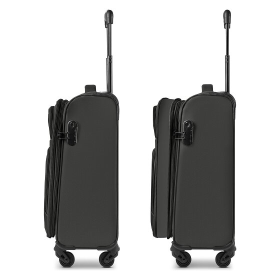 Smartbox Edition 04 4 roues Valise cabine 55 cm avec soufflet d'extension