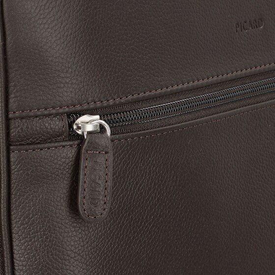 Picard Milano Sac à dos professionnel Cuir 39 cm Compartiment pour ordinateur portable