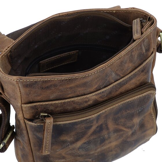 Greenburry Vintage Sac à bandoulière Cuir 26 cm