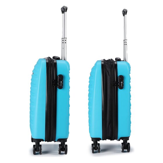 Benzi 5493 4 roulettes Trolley de cabine S 53 cm avec soufflet d'extension