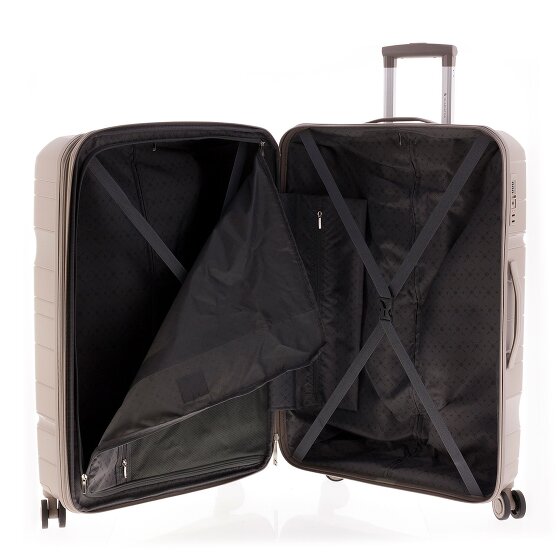 Gladiator 3800 4 roulettes Trolley 77 cm avec soufflet d'extension