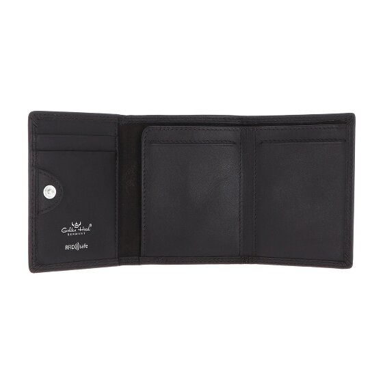 Golden Head Polo Porte-monnaie Protection RFID Cuir véritable 10 cm