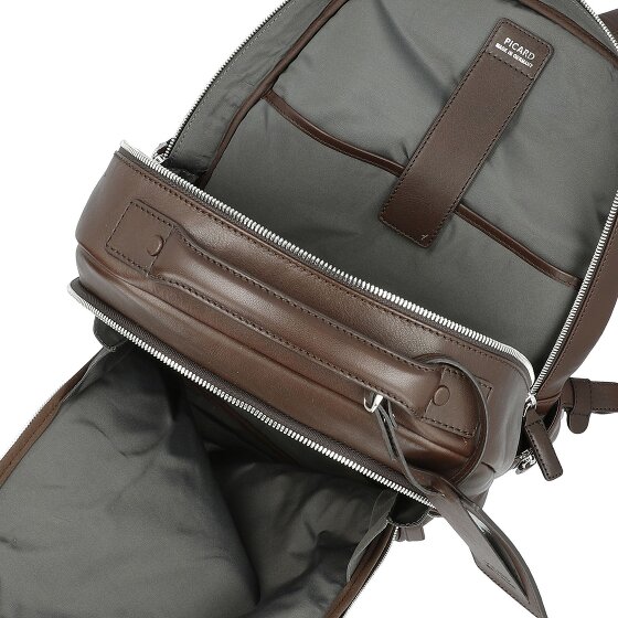 Picard Authentic Sac à dos professionnel Cuir 41 cm Compartiment pour ordinateur portable