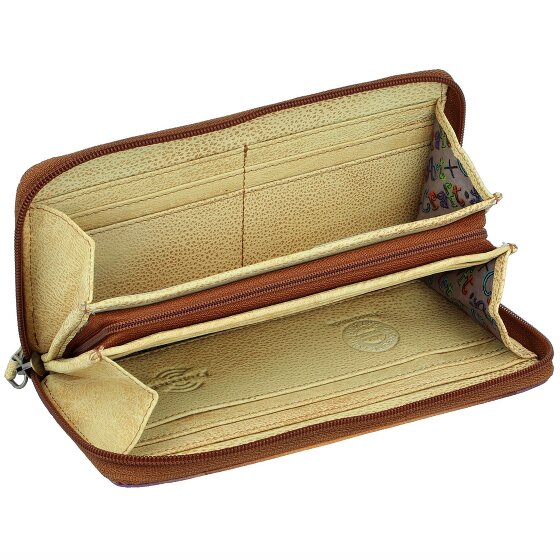 Greenland Nature Porte-monnaie Art+Craft RFID cuir 20 cm