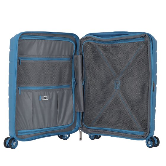 Roncato B-Flying Move 4 roues Valise cabine 55 cm avec soufflet d'extension