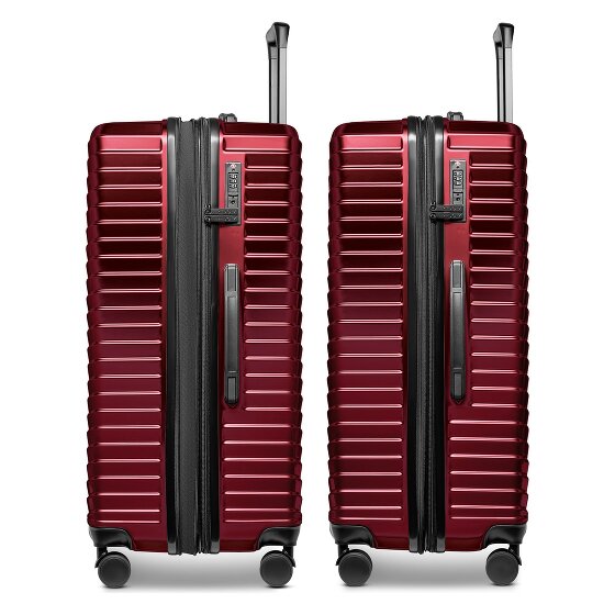 Redolz Essentials 18 4 roues Valise cabine 76 cm avec soufflet d'extension