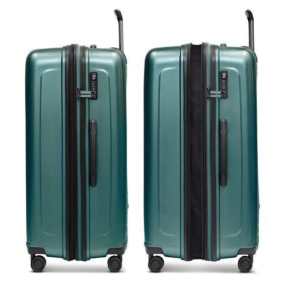 Redolz Essentials 14 4 roulettes Trolley L 77 cm avec soufflet d'extension