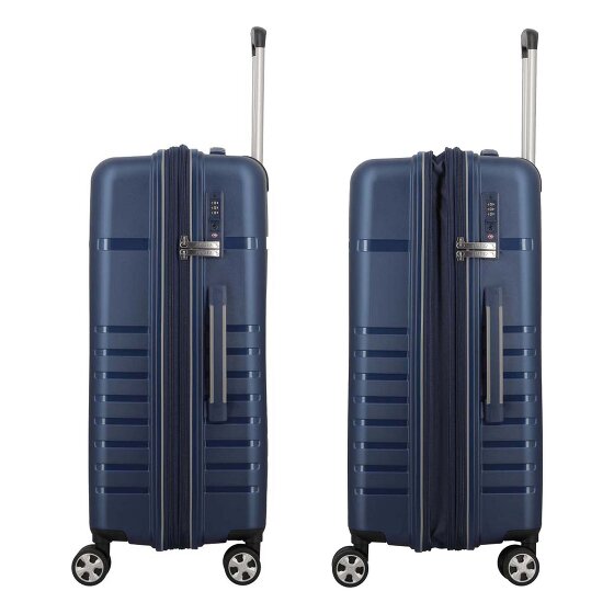 Jump Aven 4 roues Valise cabine M 65 cm '"avec soufflet d''extension"'