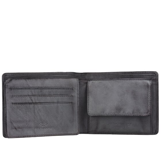 Jack Kinsky Porte-monnaie Nelson RFID cuir 13 cm