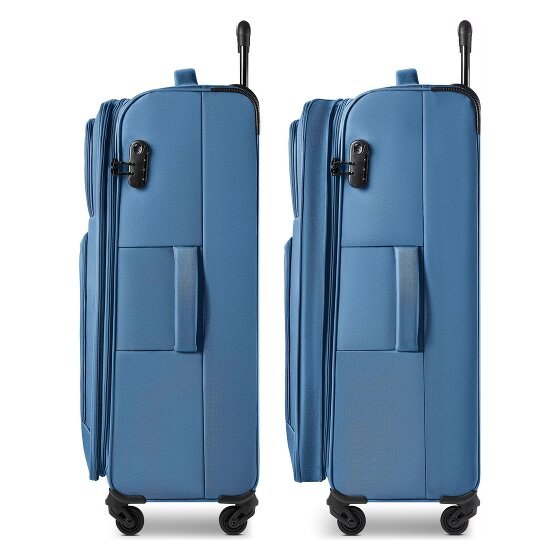 Smartbox Edition 04 4 roues Valise cabine 78 cm avec soufflet d'extension