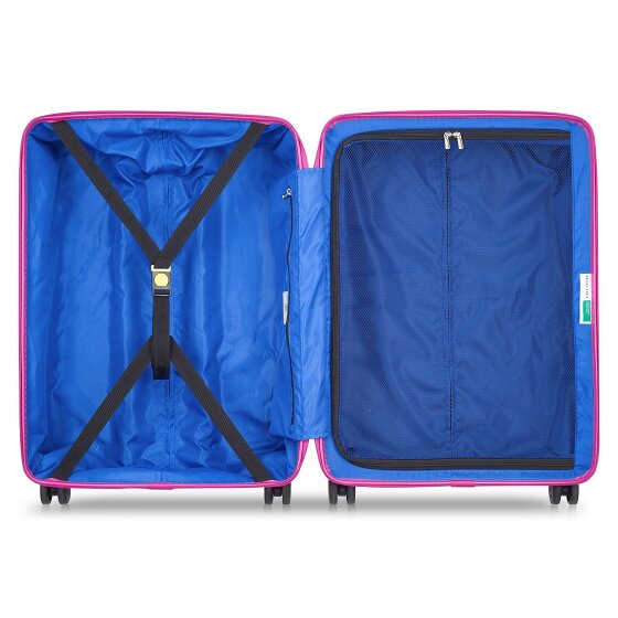 Delsey Paris x United Colors of Benetton Fabrica Ensemble de valises à 4 roulettes 3 pcs.