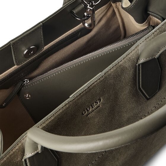Guess Liza Sac à bandoulière M Cuir véritable 42 cm