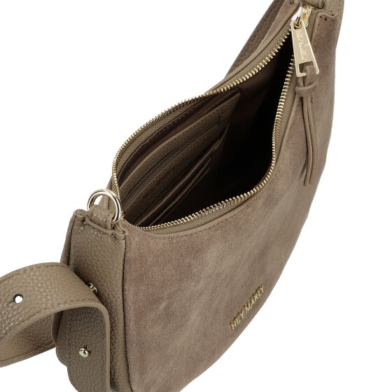 Hey Marly Lifetime Sister Suede Sac à bandoulière Cuir véritable 25 cm