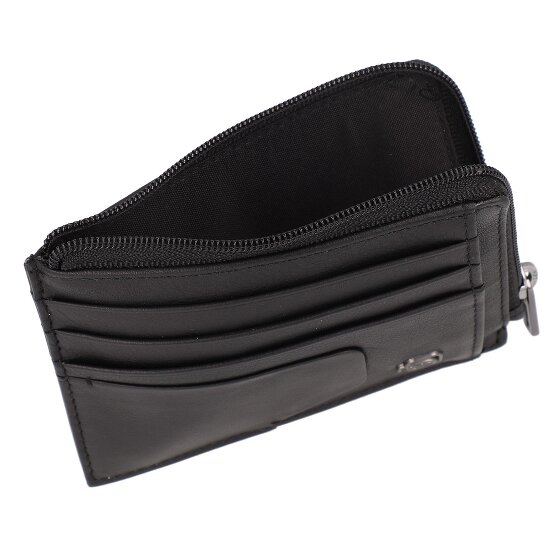 Piquadro Akron Étui pour cartes de crédit Protection RFID Cuir 11.5 cm