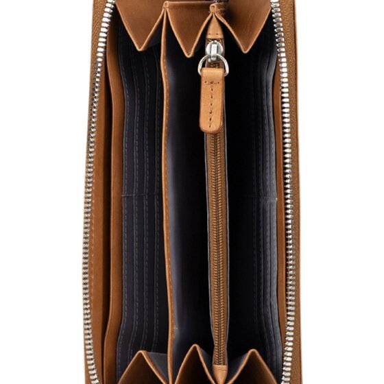 Jost Rana Porte-monnaie Protection RFID Cuir 19 cm