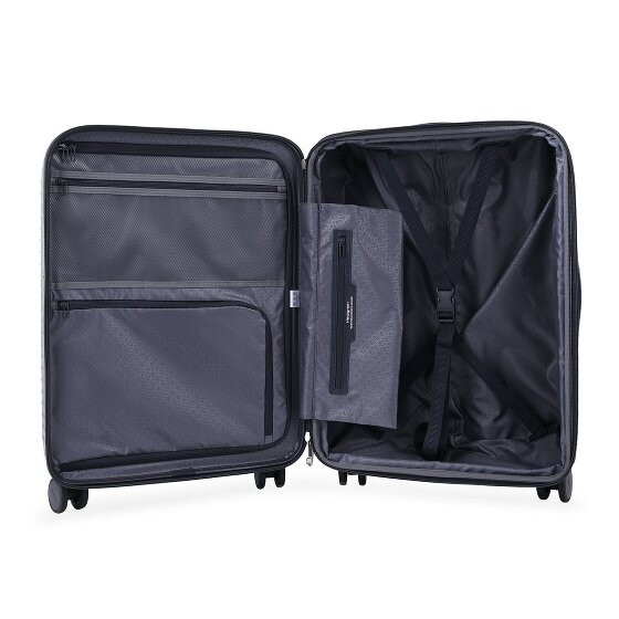 Hedgren Raku 4 roulettes Trolley 65.5 cm avec soufflet d'extension