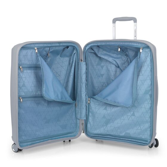 Gabol Queens 4 roulettes Set de valises 2 pièces avec soufflet d'extension