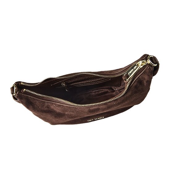 Hey Marly Lifetime Sister Suede Sac à bandoulière Cuir véritable 25 cm